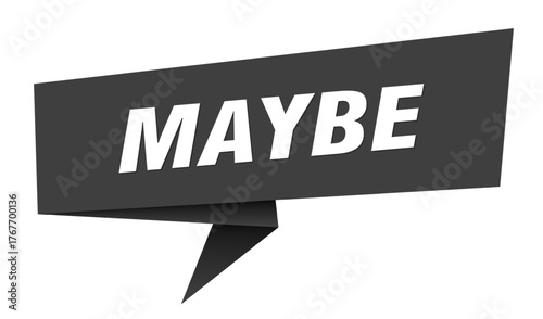 maybe banner. maybe speech bubble, label, sticker, sign template