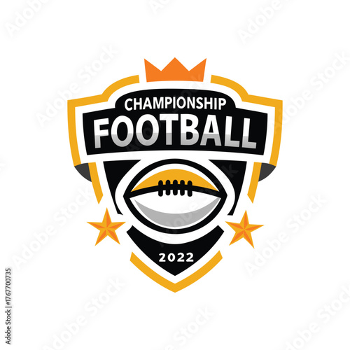 American Football, sports logo