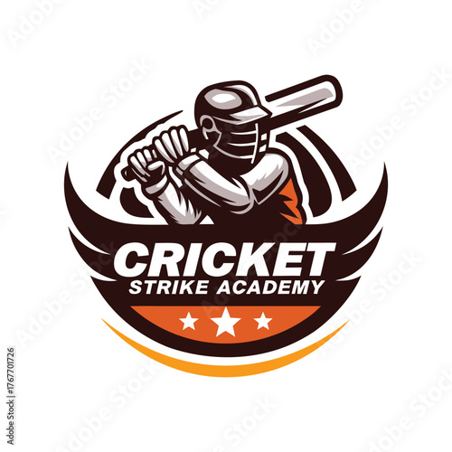 Cricket, sports logo