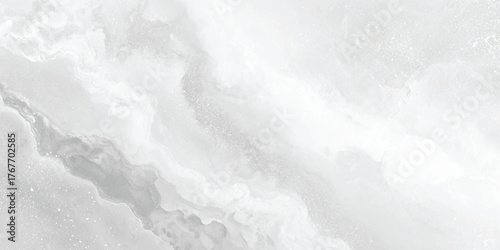 White and gray watercolor marble texture background with smooth abstract pattern for modern design and artistic use.