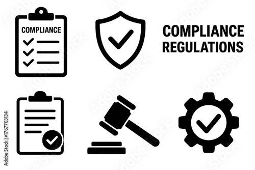 Compliance regulations for the concept of law and policy.