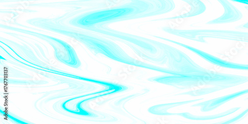 Abstract background of light blue liquid marble surface liner design. marble liquid ink texture. ink backdrop with wavy pattern. liquify swirl blue colour art.