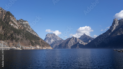 Traunsee mit Traunstein im Salzkammergut