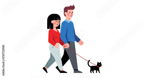 A Supportive Relationship: Guiding a Visually Impaired Person with Compassion and Care