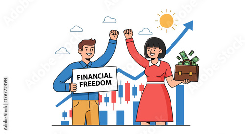 Achieving Financial Freedom with Investing and Wealth Building for a Positive Economic Future