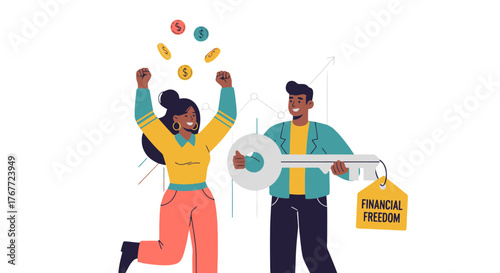 Achieving Financial Independence: A Dynamic Illustration of Wealth and Success