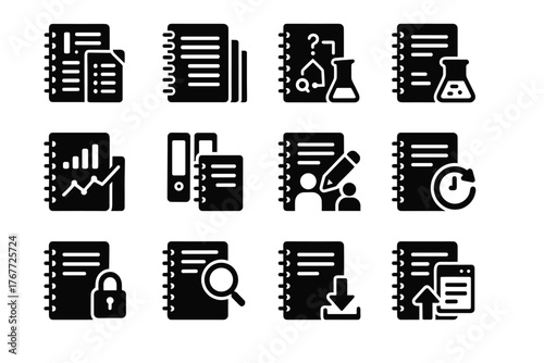 Vector section academic history research integration editing formats icon icons keyword experiment