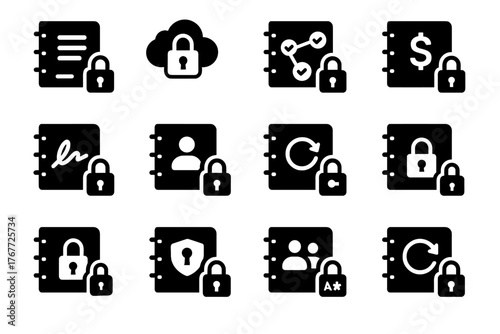 Client workflows revision vector logs icon offline approval business control secure auth