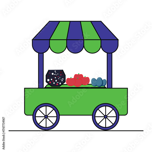 vintage carriage with a carriage