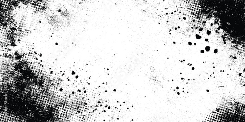Abstract vintage stone, concrete, dirt, noise surface pattern. Grunge halftone background Vector, black and white error glitch art design grunge background Dot pop art comic sport style vector .	
