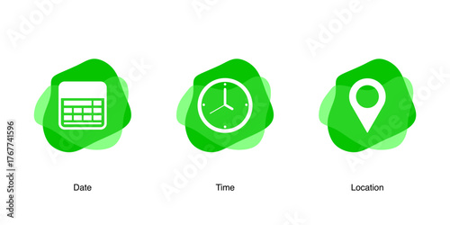 Set of Appointment and Scheduling Icons