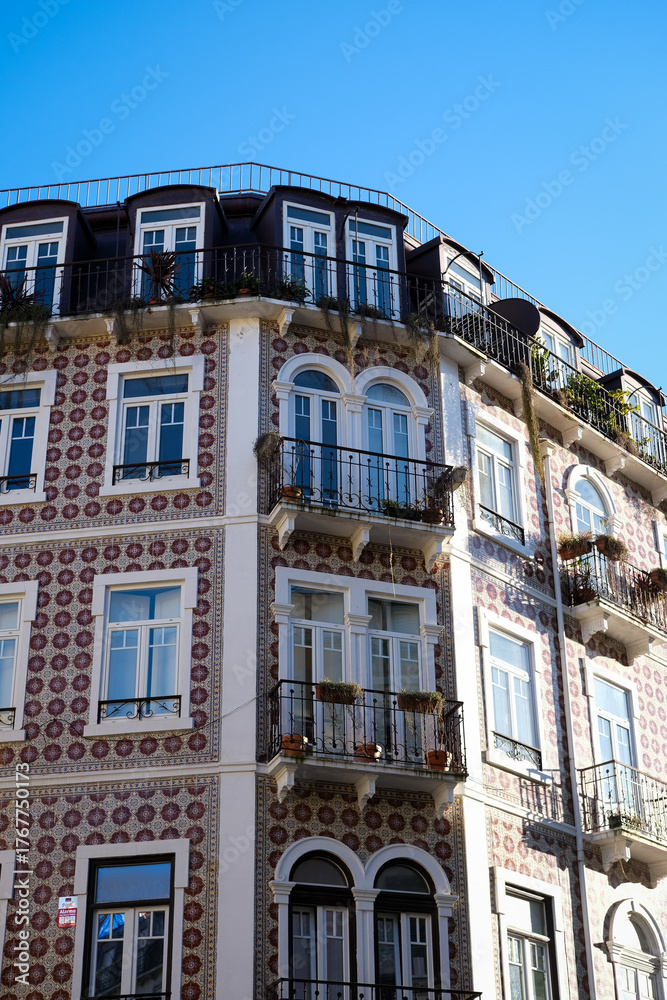 Naklejka premium facade of a building