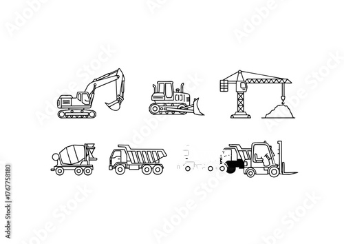 Simple Abstract Yin and Yang Symbol with Flame Element Illustration