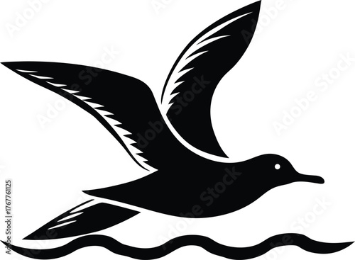 vector illustration of an eagle