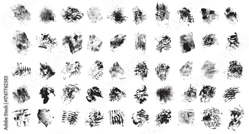 Cellophane Textured Prints. vector illustration