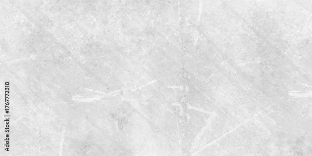 Fototapeta premium Light gray grunge seamless marble texture with soft white veining and subtle crack, realistic natural stone surface, smooth polished background. gray painted cement wall texture. white marble texture.