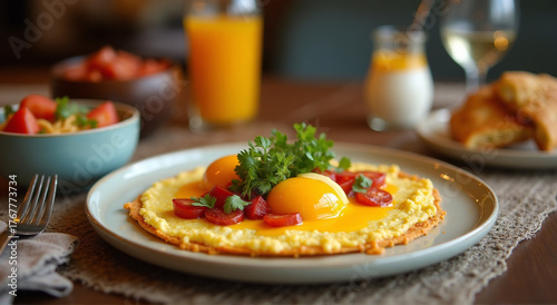 Wallpaper Mural pasta with tomato sauce and basil Torontodigital.ca