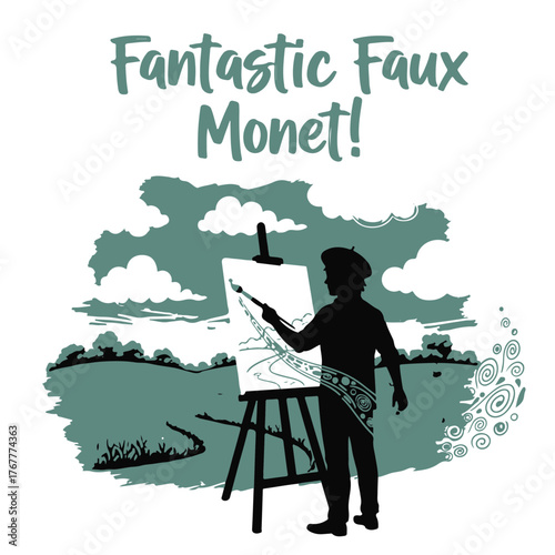 A vintage vector illustration of a girl and man with guitars alongside a silhouette of a musician performing rock music for a couple at a cafe table