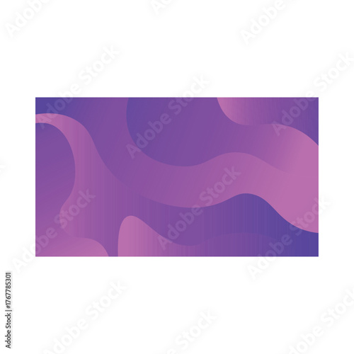 Futuristic purple abstract gradient background with flowing 3D shapes. Trendy digital style perfect for technology themes, gaming artwork, UI design, and creative web layouts.