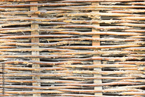 wicker basket texture