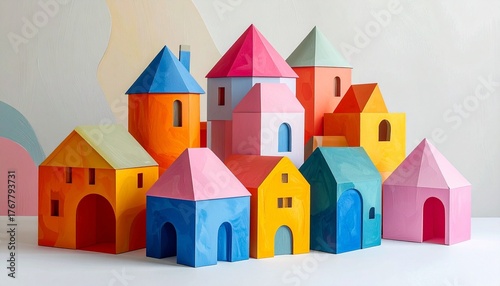 Rainbow Roofs of Summer