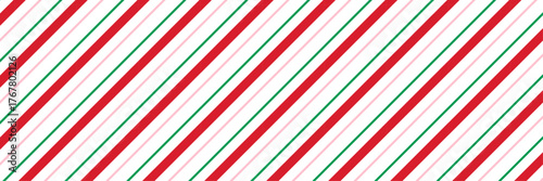 Christmas Striped seamless pattern design. Vector illustration.