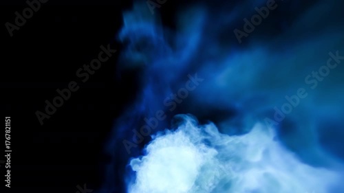 fire flame burst explosion smoke CG background