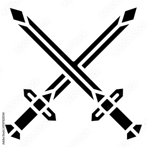Cross-swords or duel icon