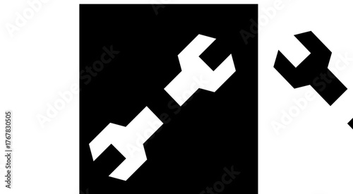 Vector illustration of a business man with a briefcase, business design icon