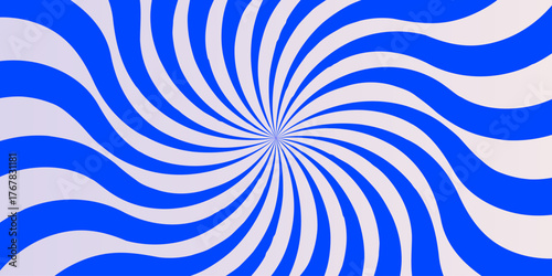 Sunburst Modern retro vintage sunrise sunbeam element spiral striped. Spiral starburst and striped pattern abstract geometric retro sunrays line wavy texture.	