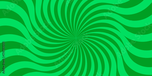 Sunburst Modern retro vintage sunrise sunbeam element spiral striped. Spiral starburst and striped pattern abstract geometric retro sunrays line wavy texture.	