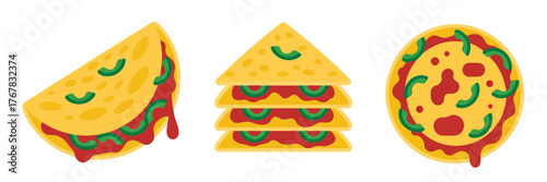 Isometric tropical bungalow village, palm trees and wooden huts, streams, footbridges, island retreat concept, vacation resort vector illustration