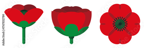 Street festival market, colorful tent stalls around crossroads, lantern posts and trees, community fairground scene, isometric vector graphic