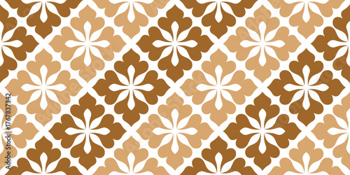 Seamless geometric pattern. Vector Illustration.