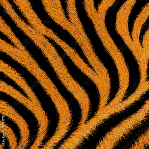 pattern of tiger's skin (artwork 2)