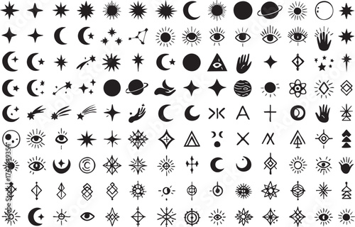 Mystical Celestial Esoteric Icon Collection