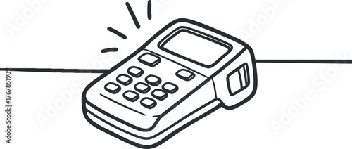 A vintage landline telephone with a ringing sound illustrating communication and connectivity.