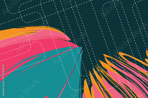 Abstract geom,etric shapes background design, the colorful background uses for advertising, book page, paintings, printing, mobile backgrounds, book, covers, screen savers, web page,