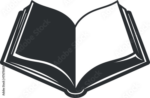 An illustration of an open book representing literature and education.