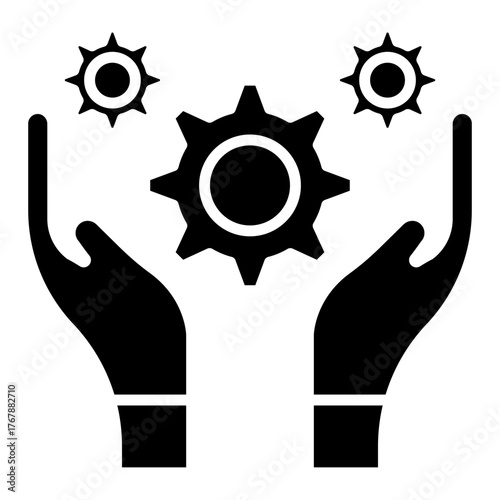 Management Service Vector Icon