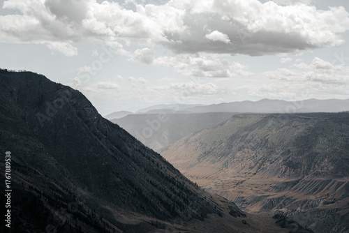 Powerful valleys and incredible sky