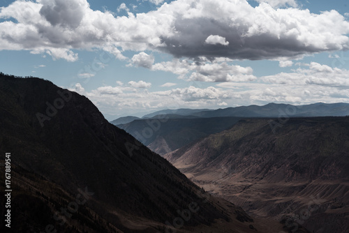 Powerful valleys and incredible sky