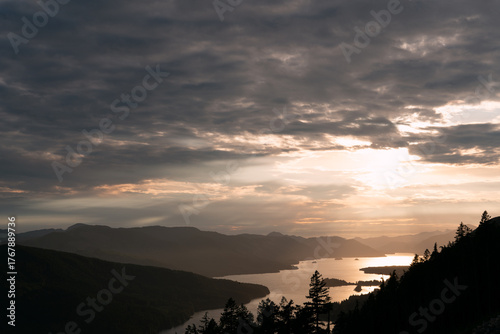 Powerful valleys and incredible sky