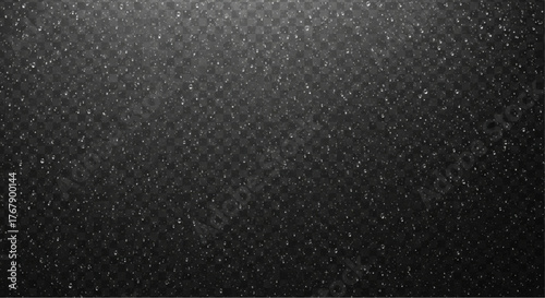 Abstract background of water drops on a textured surface, evoking a sense of atmospheric depth. A dynamic array of water droplets shimmer, creating an engaging visual texture. vector illustration