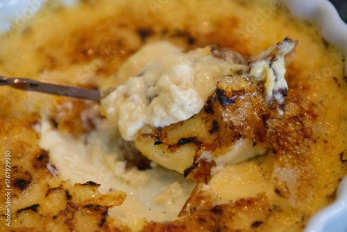 Obraz na plátně Crème brûlée, creme brulée