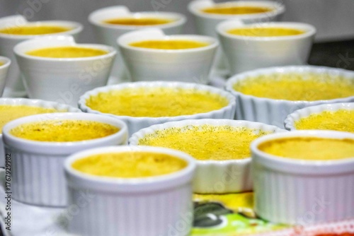 Fotografie Crème brûlée, creme brulée
