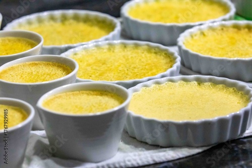 Fotografie Crème brûlée, creme brulée