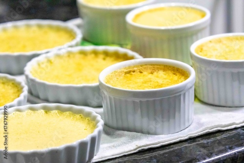 Fotografie Crème brûlée, creme brulée