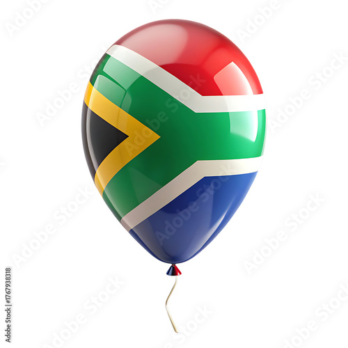 Isolated Hot Air Balloon with South Africa Flag Pattern Flying Free Download Isolated Hot Air Balloon with South Africa Flag Pattern Flying - GFXLoad