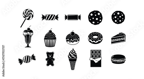 Black and white illustrations of various seed pods and flowers